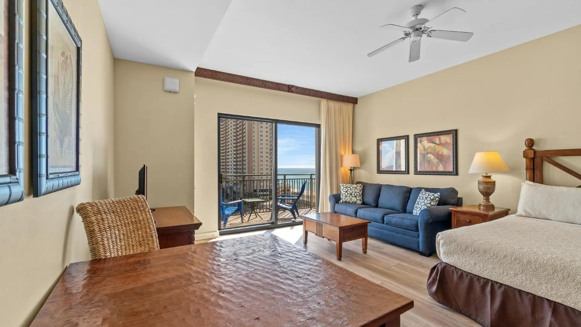 Origin 0833 - Studio King - Sunrise & Gulf View By Beach Haven Vacation Rentals Panama City Beach Apartment