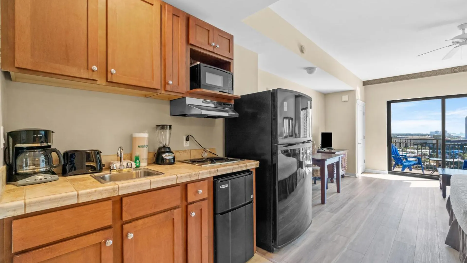 Origin 0833 - Studio King - Sunrise & Gulf View By Beach Haven Vacation Rentals Panama City Beach