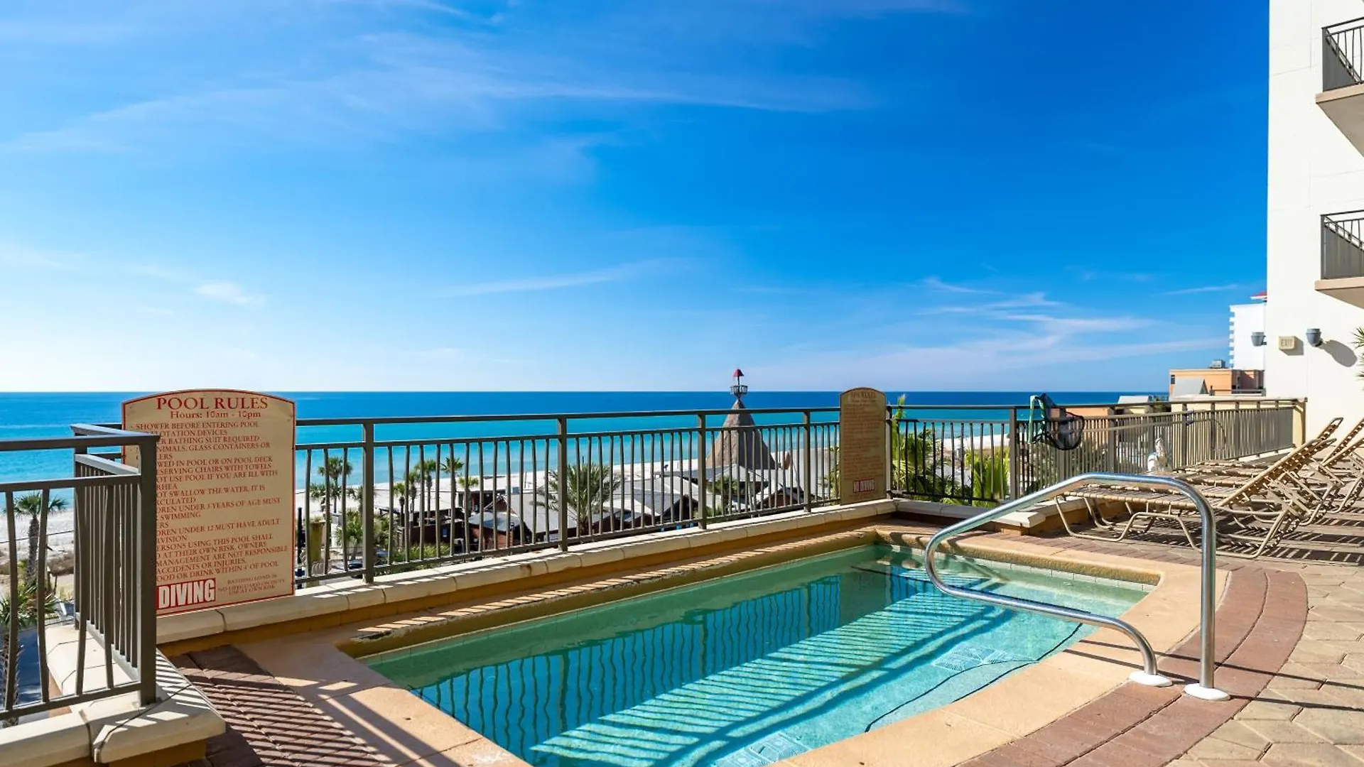 Origin 0833 - Studio King - Sunrise & Gulf View By Beach Haven Vacation Rentals Panama City Beach